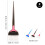 2Pcs Durable Hair Color Applicator Comb Hair Dyeing Tool Assorted 2