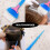 2Pcs Durable Hair Color Applicator Comb Hair Dyeing Tool Assorted 4