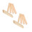 2 Pieces Plan Holder Upright Racks For Mexican Train Table Accessories 8