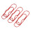 Sturdy Paper Clips Vinyl Coated Prevent Scratching Rust Proof Multi-function Secure Grip Corrosion Resistance Decorative Document Organizer Tools 3