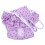 1Pièces Culotte Sanitaire Violet En Coton Pour Chiot 8