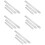 15 Pcs Steel Ruler Office Multi-Purpose Ruler Art 7