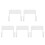 5Pcs Ironing Board Holder Wall Mount Storage For Laundry Rooms 8