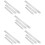 15 Pcs Steel Ruler Office Multi-Purpose Ruler Art 8