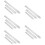 15 Pcs Steel Ruler Office Multi-Purpose Ruler Art 11