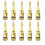 72 Pcs Gold Plated 4mm Banana Plug Audio Speaker Cable Socket 1