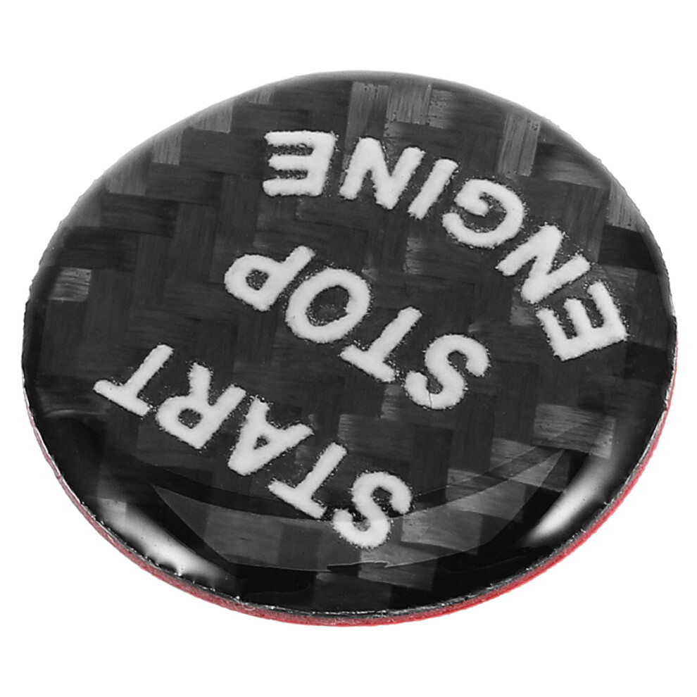2Pcs 21Mm Plastic Car Push Start Button Cover For Ignition Switch 3622752987520