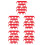 30 Pcs Spark Plug Separator Clips For 7mm 8mm Wires 8