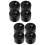 8 Pcs Skateboard Wheel Component Pu Roller Skating 7