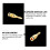 72 Pcs Gold Plated 4mm Banana Plug Audio Speaker Cable Socket 4