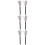 3 Pairs Retractable Drum Brushes Wire Sticks For Jazz Drums 9