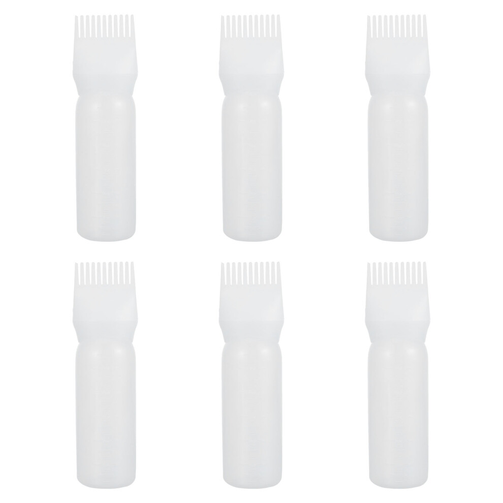 Totority 12Pcs Barber And Salon Root Comb Bottles For Hair Coloring And Oiling