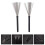 3 Pairs Retractable Drum Brushes Wire Sticks For Jazz Drums 11
