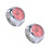 4Pcs Stylish Red Ring Watch Mini Time Display for Women 9