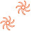 2Pcs Silicone Riding Protector Breathable Orange Padding 5
