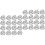 400 Pcs  Caps Pvc Pin Backs Keepers Replacement Brooch Clasp 4