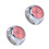4Pcs Stylish Red Ring Watch Mini Time Display for Women 11