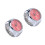 4Pcs Stylish Red Ring Watch Mini Time Display for Women 8