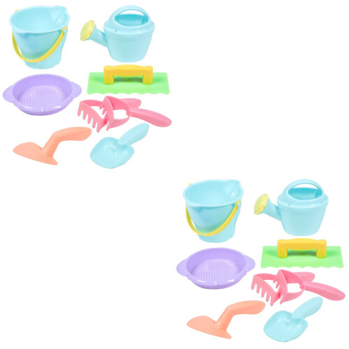 2 Sets Kids Beach Sand Play And Digging Toys 2