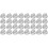 400 Pcs  Caps Pvc Pin Backs Keepers Replacement Brooch Clasp 2