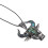 3 Sets Metal Bull Head Pendant Key Crafts Abalone Shellfish 1