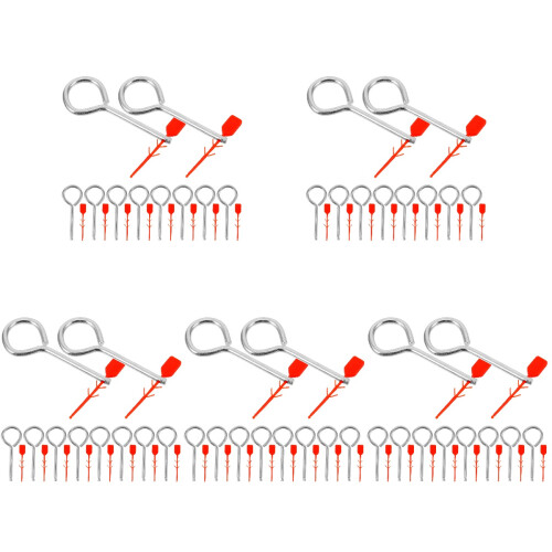 50 Pcs Fire Extinguisher Pull Pins Replacement Lock Accessories 2