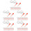 50 Pcs Fire Extinguisher Pull Pins Replacement Lock Accessories 7