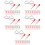 50 Pcs Fire Extinguisher Pull Pins Replacement Lock Accessories 8