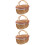 3Pcs Picnic Basket With Handles And Lid Wicker Woven Rustic Storage 8