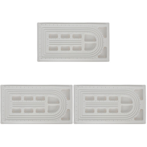3pcs Bead Chain Dial Wear Beads Plastic Making Board 1
