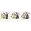 15pcs Plastic Golfing Tees Golf Ball Holders Tee For Golf Course Use Random Color 4