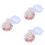 3 Sets 520Pcs Assorted Beads Set For Jewelry Making Craft Kits 6