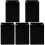 5Pcs Black Plastic Mic Flag Cube Compatible Microphone Holder Cover 3