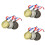 15pcs Plastic Golfing Tees Golf Ball Holders Tee For Golf Course Use Random Color 6