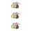 15pcs Plastic Golfing Tees Golf Ball Holders Tee For Golf Course Use Random Color 7