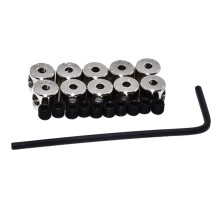 18 Sets 6 6 X 5mm Locking Pin Backs Set Metal Pin Keeper Name Tags Collectibles