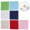 21Pc Assorted Color Cotton Linen Cloth Embroidery Kit for Beginners 8