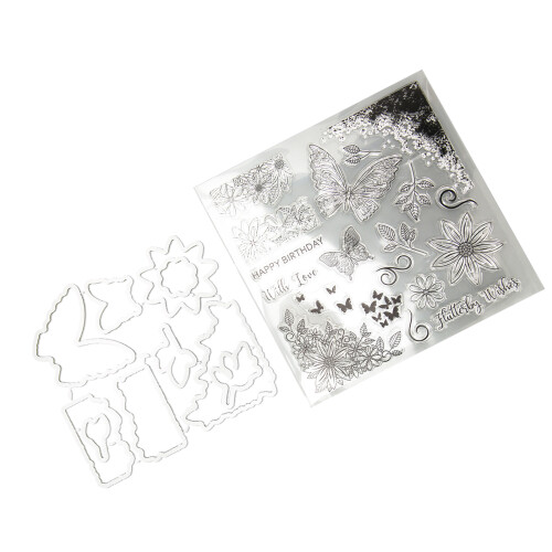 Διαφανείς σφραγίδες από καουτσούκ για DIY Scrapbooking και δημιουργία καρτών. 2