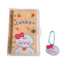 Reusable Sticker Book with Binder Design, Sticker Collecting Album Transparent Frosted Cover High-Quality Release Paper, Blank Sticker Book Smooth
