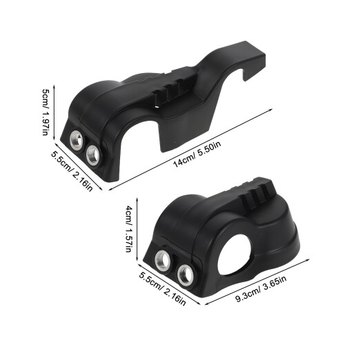 One Set Motorcycle Shock Absorber Cover For Front Fork Protection 1