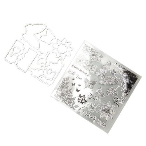 Διαφανείς σφραγίδες από καουτσούκ για DIY Scrapbooking και δημιουργία καρτών. 1