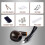 Elegant Pipe Set With Foldable Stand, Solid Ebony Pipe Ensures Timeless Beauty And Durability, Complete Beginner Kit With Accessories And 5