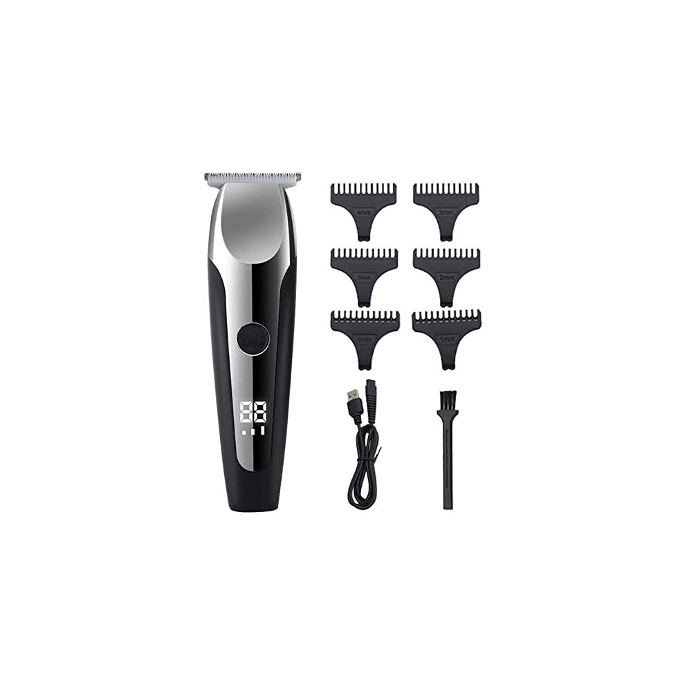 Cordless Hair Clipper and Beard Trimmer Kit for Men, Waterproof Blade, LowNoise Motor