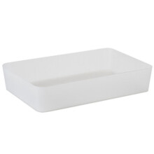 Cutlery Container, Plastic Storage Tray For Sorting Out Different Things, Silverware Organizer That Helps Minimize Mess And Is Perfect For Bedroom Stu