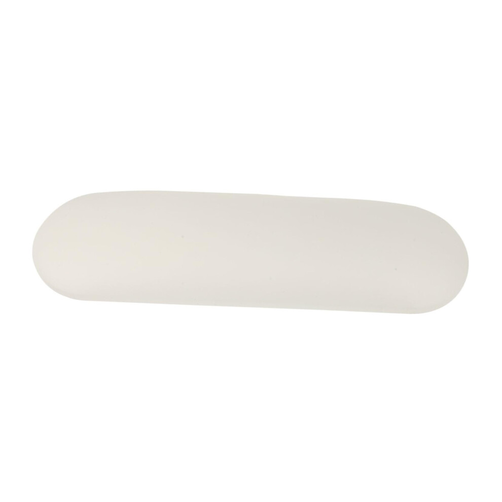 White Pu Leather Nail Art Hand Rest Cushion For Professional Salon Manicure Â Reduces Hand Fatigue