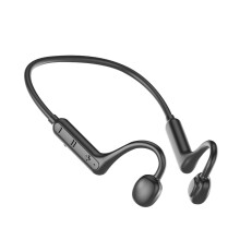 Cluasáin Seolta Cnámh Kyursd VG03, Cluasáin Spóirt Gan Sreang Bluetooth le Taispeántas Digiteach, Black Tech