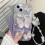 Capa para celular Wave Glitter Butterfly and Bracelet compatível com Apple iPhone 14 Pro 4