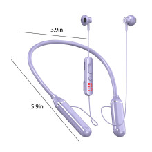 Cluasáin Gan Sreang Tarmeek Earring Bluetooth5.3, Athsheinm Fada, Dearadh Cluas Oscailte, Dubh - Ag luí le iOS, Android