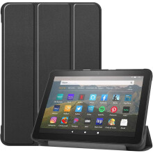 Capa protetora rígida em couro PU premium, fina e com suporte, para tablet Fire Max 11 (lançamento de 2023).