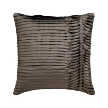 Fodera per cuscino 24"x24" grigia, fodera decorativa con texture satinata per divano, compatibile con sedia e decorazioni di Halloween - Grigio